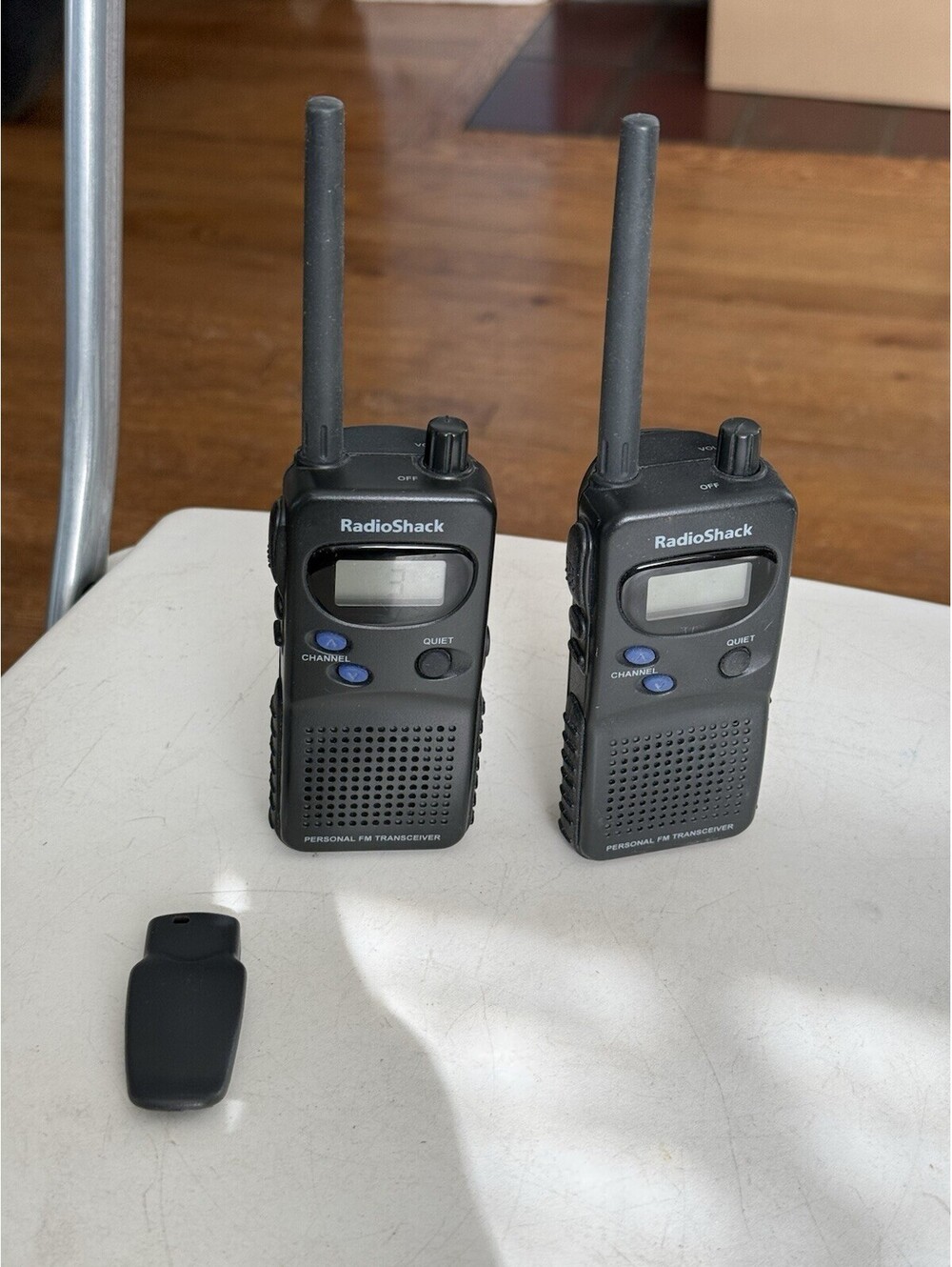 Radio Shack Personal FM Transceivers Walkie Radios 03A99 Pair